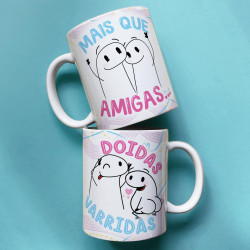 Caneca amigas doidas varridas