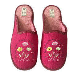 Chinelos “Mãe” com Flores – Conforto e Carinho